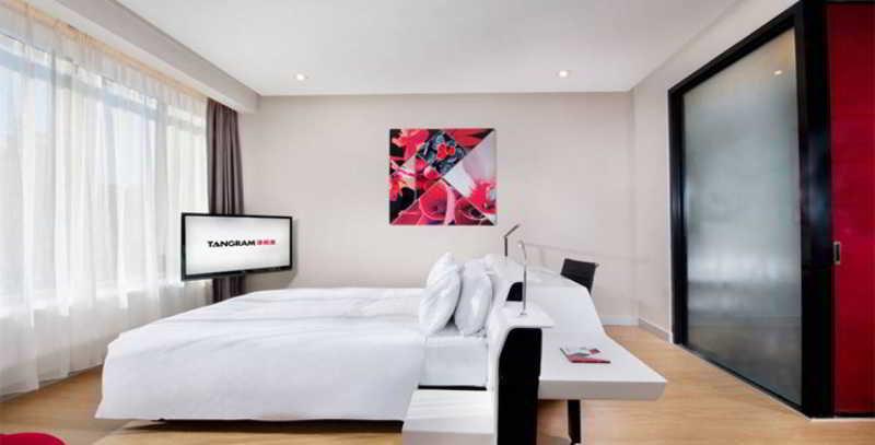 Tangram Hotel Пекин Экстерьер фото